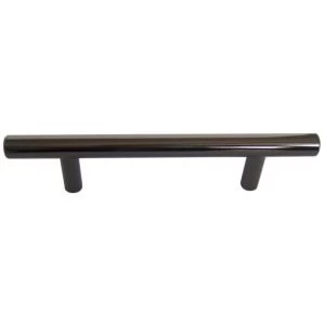 Image of BQ Nickel Effect T Bar Furniture Handle Pack of 6