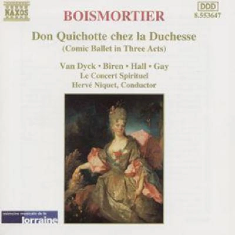 Image of Don Quixote at the Duchess - Van Dyck/Hall/Gay/Niquet CD / Album