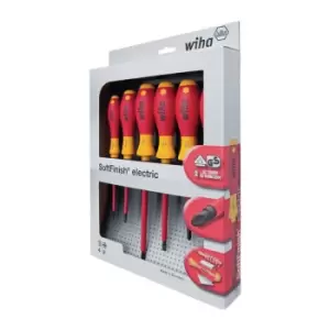 Image of Jeu de tournevis 320N K7 7 pieces fente/PH avec detecteur de tension VDE WIHA