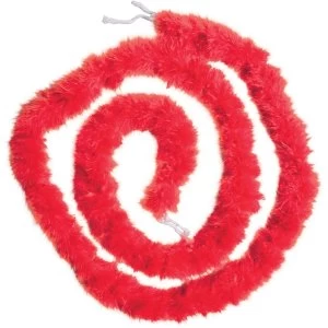 Image of Marabou Boa Fancy Dress Accessory (Red)