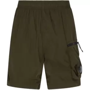 Image of CP COMPANY Lens Swim Shorts - Green