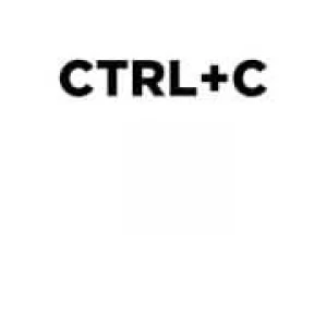 Image of CTRL C Womens T-Shirt - White - 4XL