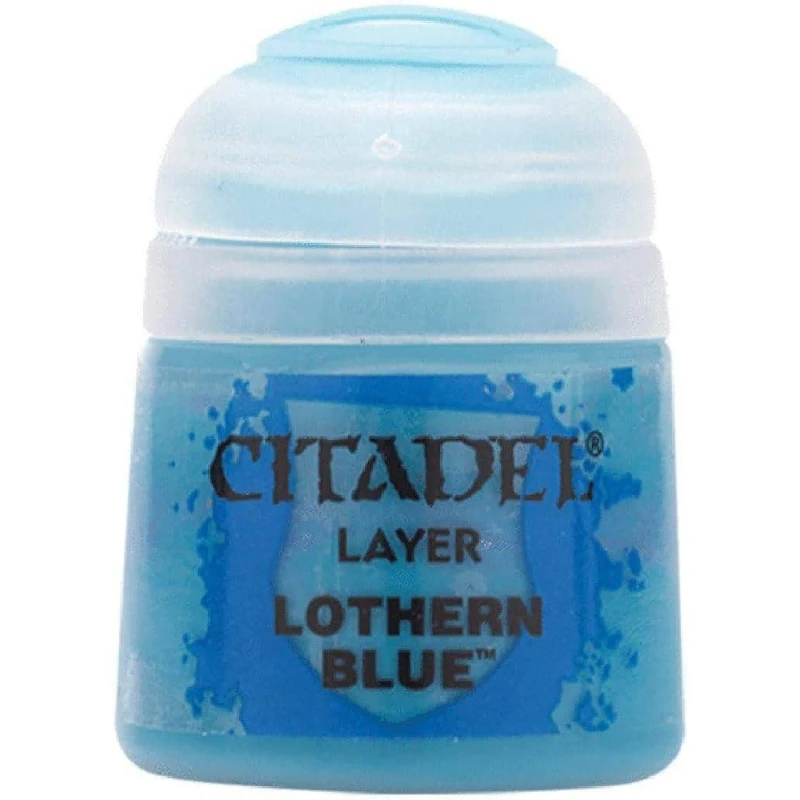 Image of Citadel Games Workshop Colour Layer: Lothern Blue (12ml) Paint Multi