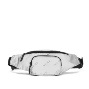Image of Nicce Tel Core Bum Bag - Silver