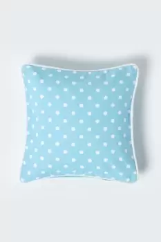 Image of Cotton Polka Dots Cushion Cover
