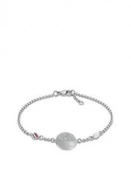 Image of Tommy Hilfiger Logo Pave Bracelet