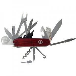 Image of Victorinox CyberTool Lite 1.7925.T Swiss army knife No. of functions 36 Red (transparent)