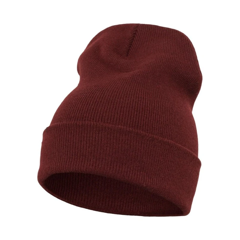 Image of Flexfit Flexfit Men Heavyweight Beanie in Maroon Maroon One Size Male 5063425914807
