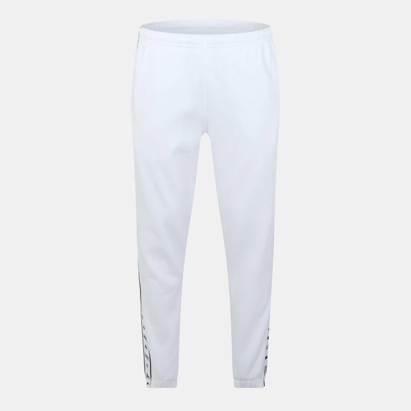 Image of Lacoste Mens Logo Fleece Joggers White male XS