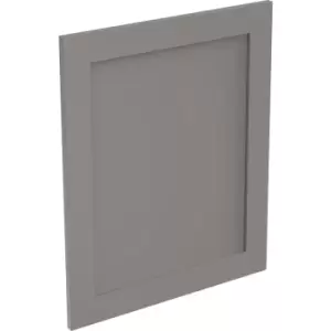 Image of Kitchen Kit Flatpack Shaker Appliance Door Ultra Matt 715x596mm in Dust Grey Mdf