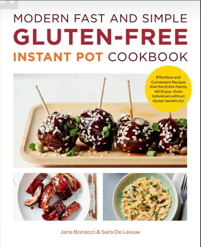 Image of Modern Fast and Simple Gluten-Free Instant Pot Cookbook by Jane Bonacci & Sara De Leeuw Jane Bonacci & Sara De Leeuw Books