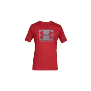 Image of Under Armour BOXED SS T-Shirt - Red/Steel - M