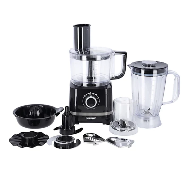 Image of Geepas GSB5487-BK 800W 10 In 1 Food Processor Blender