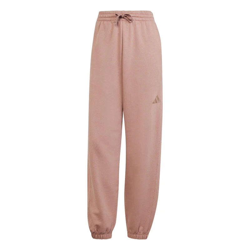 Image of adidas Womens Closed Hem Fleece Joggers Warm Clay female 10 (S)