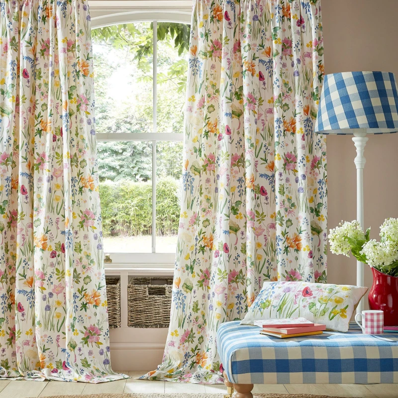Image of Bluebellgray Isolation Garden Curtains, 168 x 229cm, Spring