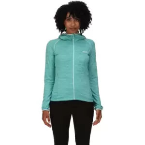 Image of Regatta Womens Yonder Full Zip Grid Fleece Hoody 14 - Bust 38' (97cm)