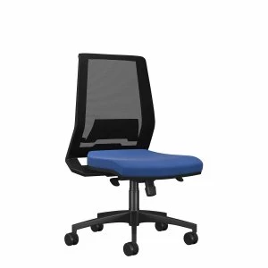 Image of TC Office Rome Mesh High Back Chair, Blue
