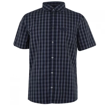 Image of Jack Wolfskin Checked Shirt - Night Blue