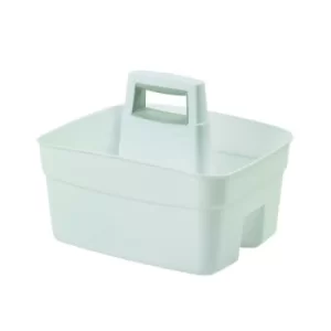 Image of Whitefurze Craft Caddy With Handle White H33KCRY