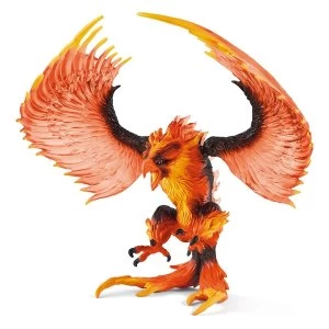 Image of SCHLEICH Eldrador Creatures Fire Eagle Toy Figure