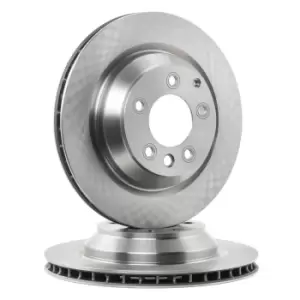 Image of RIDEX Brake disc VW,AUDI,PORSCHE 82B0620 95535240150,95535240151,95535240300 Brake rotor,Brake discs,Brake rotors 95835240150