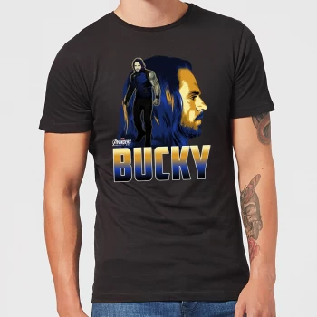 Image of Avengers Bucky Mens T-Shirt - Black - 5XL