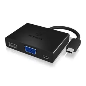 Image of ICYBOX USB Type-C to VGA for laptops
