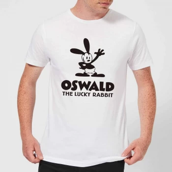 Image of Disney Oswald The Lucky Rabbit Mens T-Shirt - White - XS