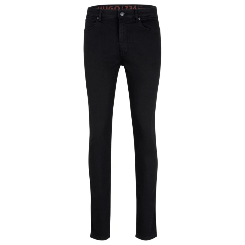 Image of Hugo 734 Extra Slim Fit Jeans Black 001 male 30W R