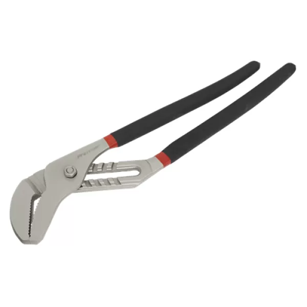 Image of Genuine SEALEY AK9370 Water Pump Pliers 400mm Ni-Fe Finish