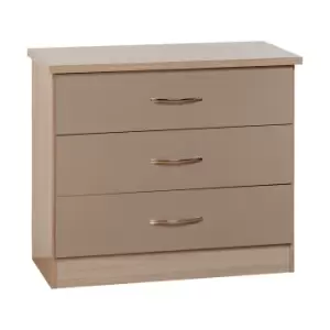 Image of Nevada Oyster 3 Chest of Drawer Oyster