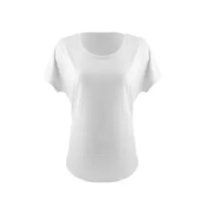 Image of Next Level Womens/Ladies Ideal Dolman T-Shirt (M) (White)