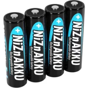 Image of Ansmann NiZn AA AA battery (rechargeable) NiZn 1600 mAh 1.6 V 4 pc(s)