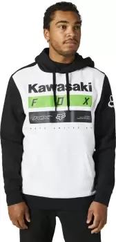 Image of FOX Kawi Stripes Hoodie, black-white, Size S, black-white, Size S