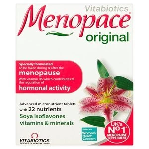 Image of Vitabiotics Menopace Vitamin Capsules 30s