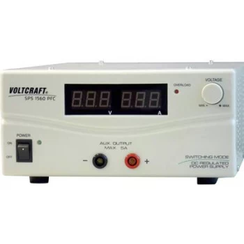 Image of VOLTCRAFT SPS 1560 PFC Bench PSU (adjustable voltage) 1 - 15 V DC 6 - 60 A 900 W Remote No. of outputs 2 x