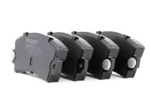 Image of RIDEX Brake pad set RENAULT,FIAT,PEUGEOT 402B0733 7797444870,424864,425010 425067,75531486,95663076,6001545576,5888550,424864,425010,425067,75531486