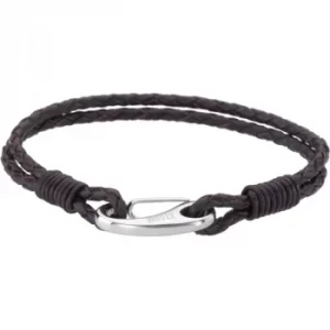 Image of Mens STORM Stainless Steel Jax Bracelet Brown