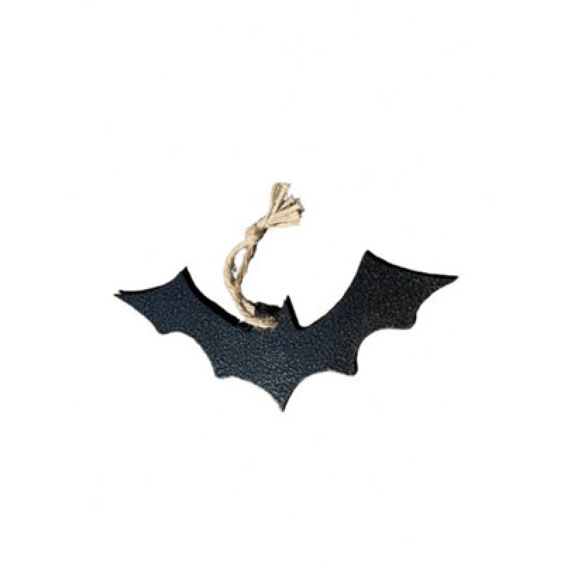 Image of Poppy Forge Hanging Bat Garden Art (Pack Of 3) - W20 X H8cm - Black