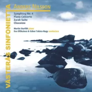 Image of Anders Nilsson Symphony No 4/Piano Concerto/Zarah Suite/ by Anders Nilsson CD Album