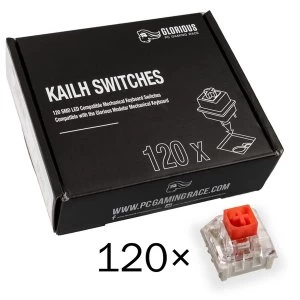 Image of Glorious PC Gaming Race Kailh Box Red Switches (120 pieces)