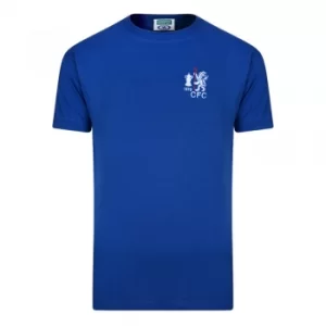 Image of Chelsea 1970 FA Cup Winners Retro Football Shirt