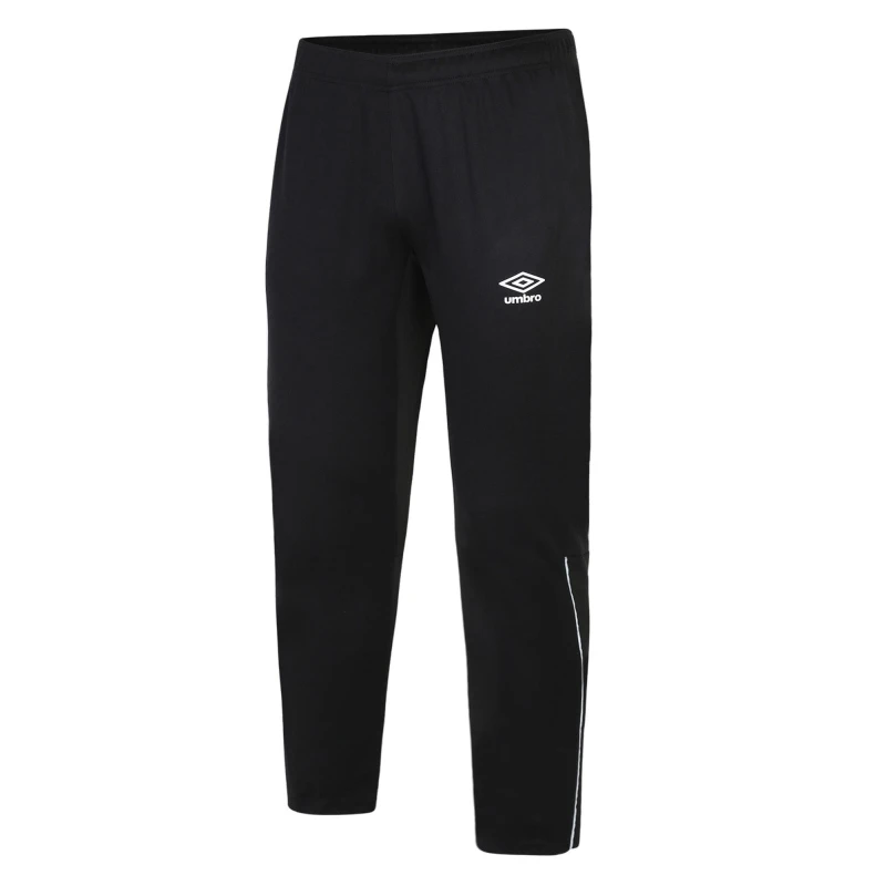 Image of Umbro Knitted Rugby Drill Pants in Black Size: 11-12 Years Black Unisex 11-12 Years