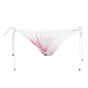 Image of Ted Baker Serene Tie Bikini Bottoms - White