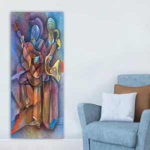 Image of DKY21541761268_50120 Multicolor Decorative Canvas Painting