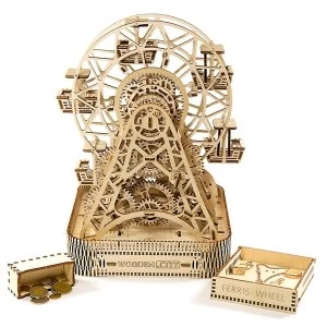 Image of Ferris Wheel Wooden City 3D Wooden Model Kit