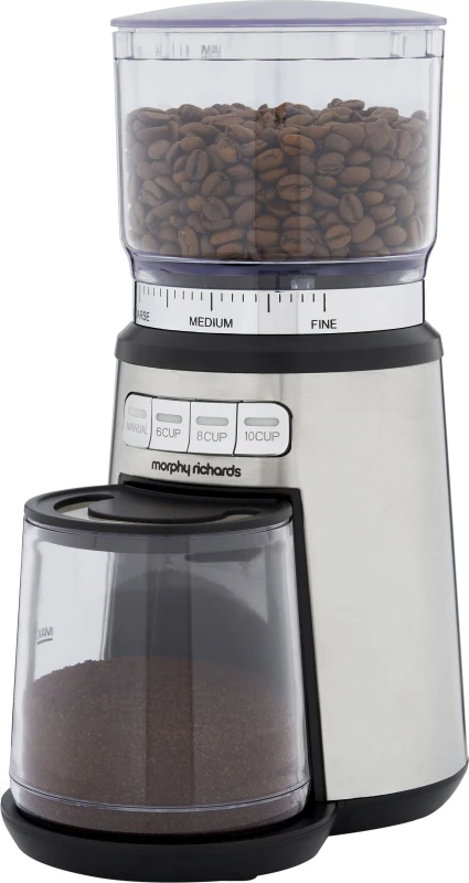 Image of Morphy Richards 210253 Coffee Grinder - Stainless Steel