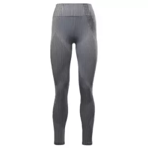 Image of Reebok United By Fitness Myoknit Seamless Leggings Womens - Black