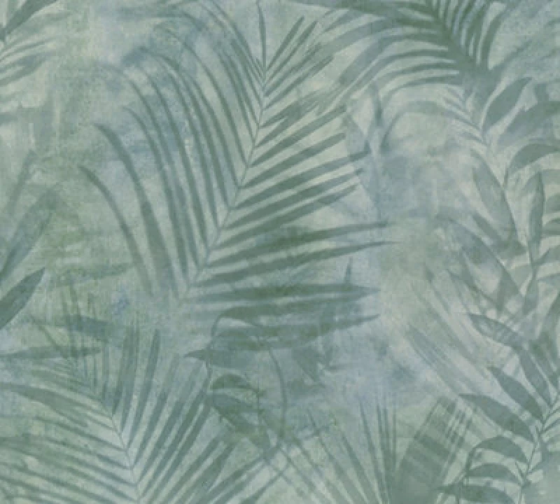 Image of As Creation Misty Palm Green Simply Spray Pre-Pasted 53Cm X 1050Cm