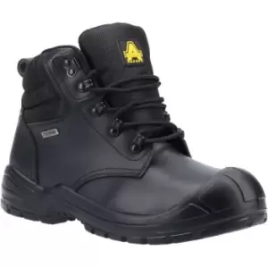 Image of Amblers Unisex Adult 241 Leather Safety Boots (6 UK) (Black) - Black